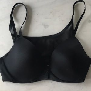 Spanx 32C Black front closure bra